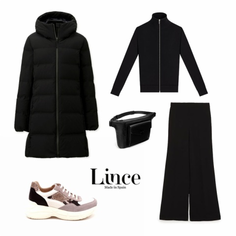 Total Black y Sneakers Lince Shoes