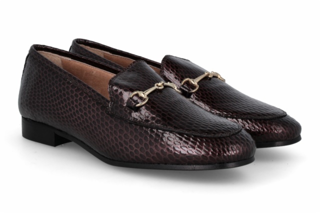 MOCASÍN ARCADIA BURDEOS CASTELLAR NEGRO