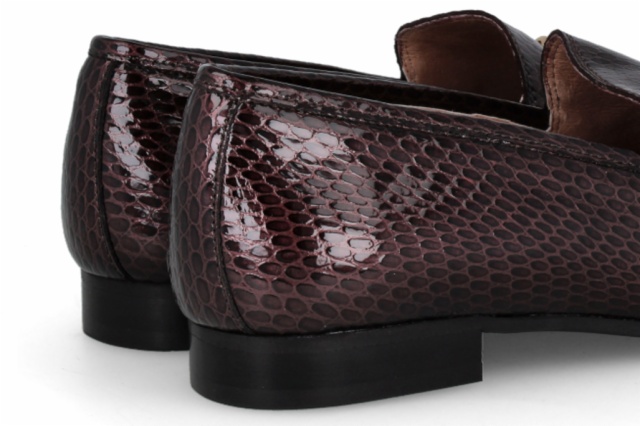 MOCASÍN ARCADIA BURDEOS CASTELLAR NEGRO