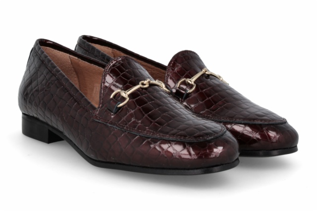 MOCASÍN BORA BURDEOS CASTELLAR NEGRO