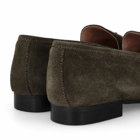 MOCASÍN SERRAJE VERDE CASTELLAR NEGRO