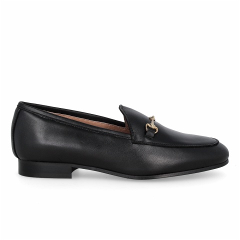 MOCASÍN PIEL NEGRA