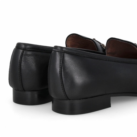 MOCASÍN PIEL NEGRA
