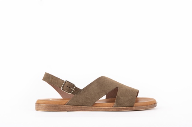 SANDALIA SERRAJE KAKI MENORCA