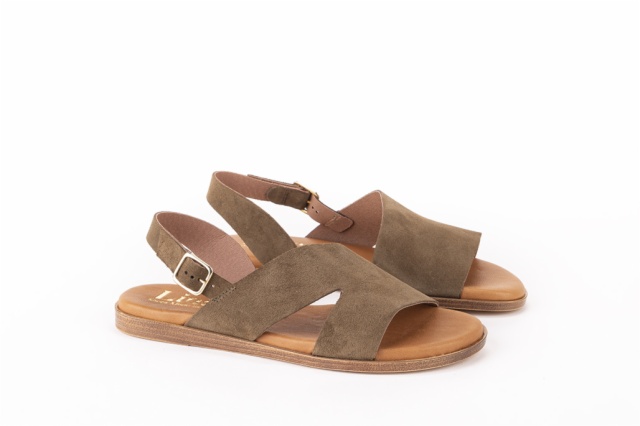 SANDALIA SERRAJE KAKI MENORCA