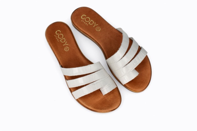 SANDALIA RABAT BLANCO MENORCA