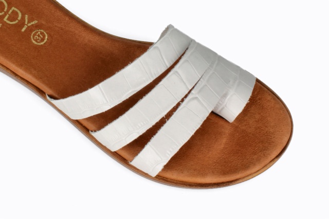 SANDALIA RABAT BLANCO MENORCA