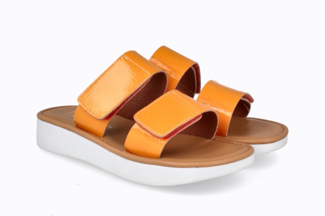 SANDALIAS CHAROL NARANJA TOKIO