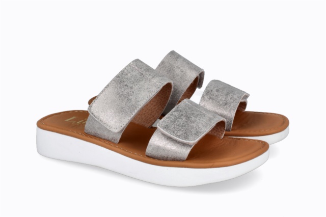 SANDALIAS PLATA TOKIO