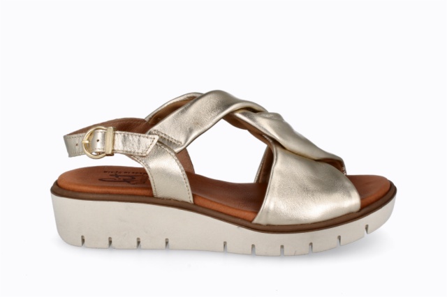 SANDALIA ECLAT LOR BLANCO CUERO