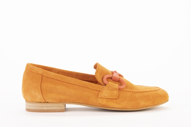 MOCASÍN SERRAJE NARANJA