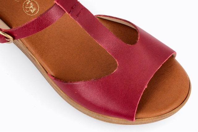 SANDALIAS ROJO SPARTA