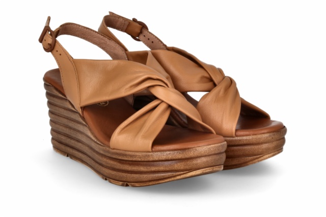 SANDALIA FLORENCIA CAMEL SPARTA OCRE