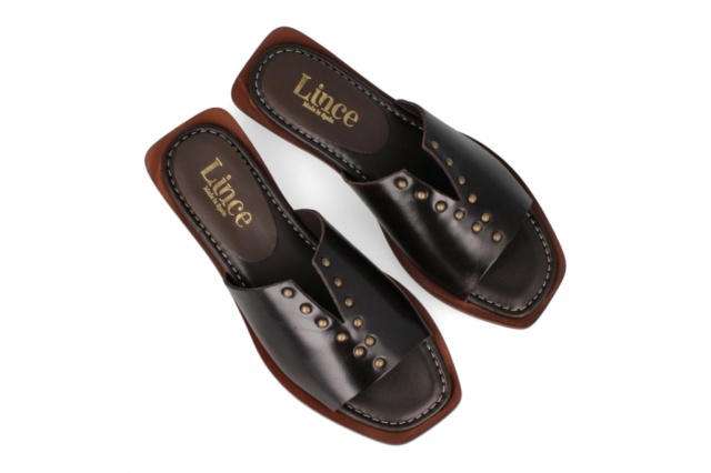 SANDALIA TACHAS FLORENCIA MARRON