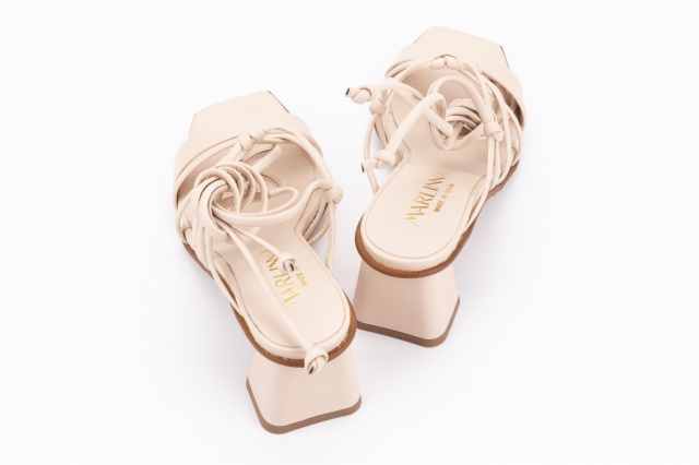 SANDALIA TACÓN FLORENCIA BEIG