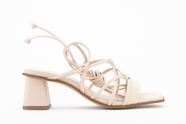 SANDALIA TACÓN FLORENCIA BEIG