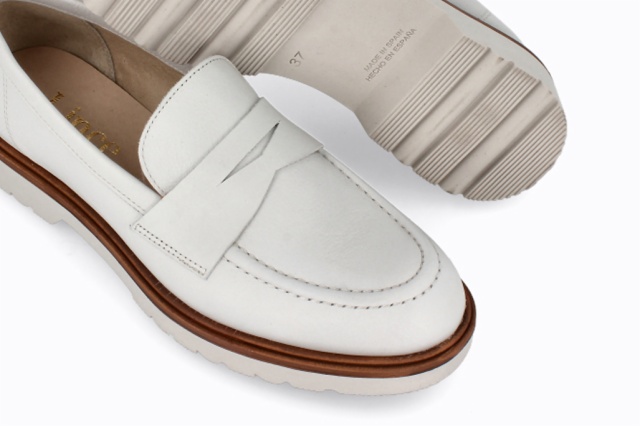 MOCASIN CARDIFF BLANCO OFF