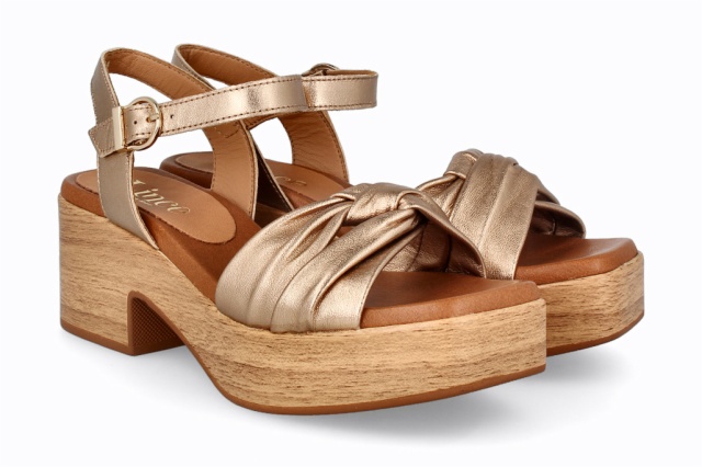 SANDALIA FLORENCIA BRONCE