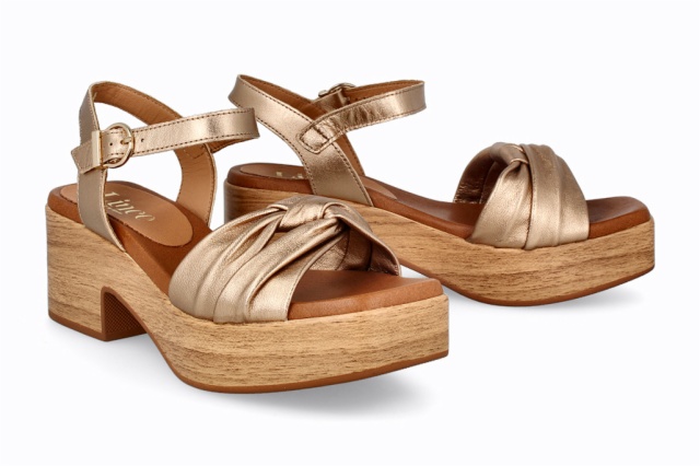 SANDALIA FLORENCIA BRONCE