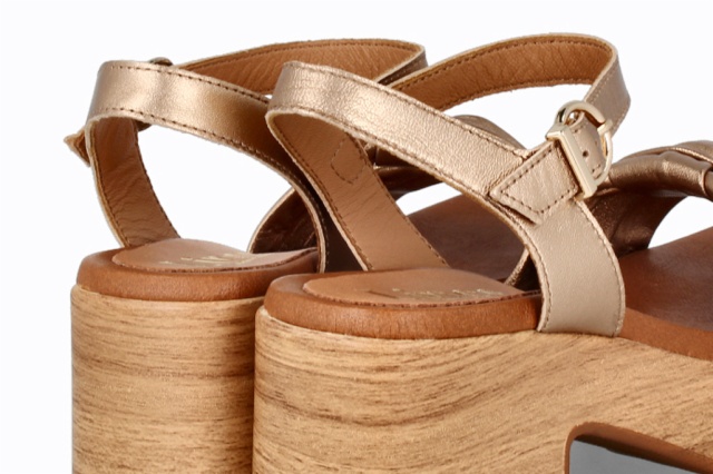 SANDALIA FLORENCIA BRONCE