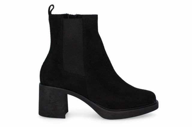 BOTÍN VELVET ALCORA NEGRO