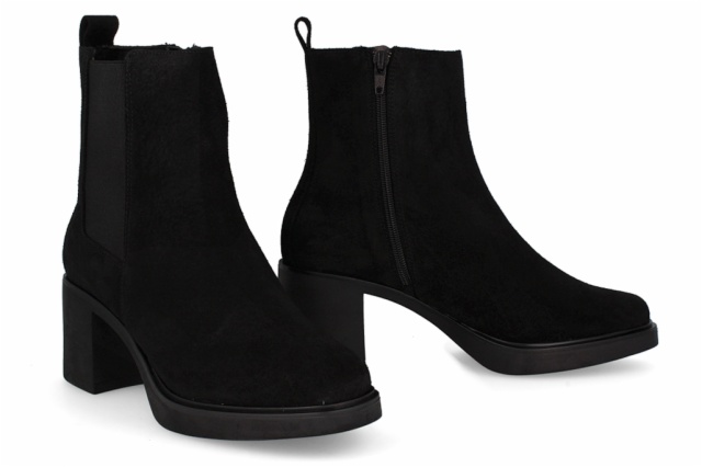 BOTÍN VELVET ALCORA NEGRO