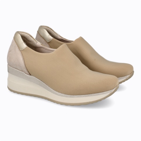 SNEAKER LICRA BEIG
