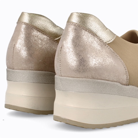 SNEAKER LICRA BEIG