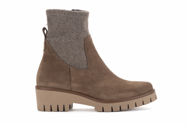 BOTIN SERRAJE TOSTADO CORVO TAUPE