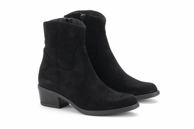BOTIN COWBOY SERRAJE NEGRO PISO DAKOTA