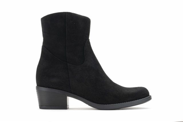 BOTIN COWBOY SERRAJE NEGRO PISO DAKOTA