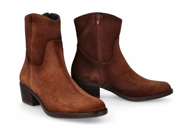 BOTIN COWBOY SERRAJE NOGAL PISO DAKOTA