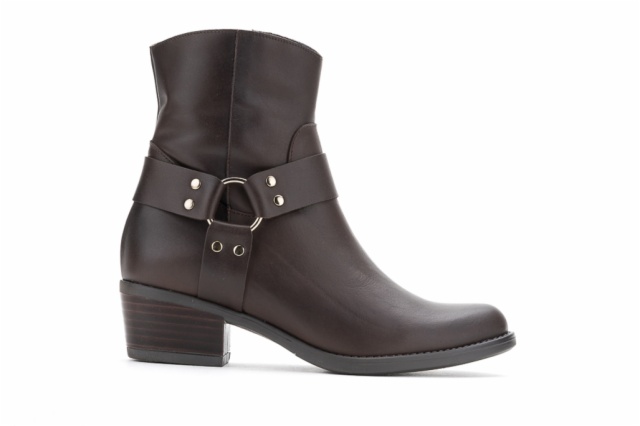 BOTIN COWBOY PIEL MARRON PISO DAKOTA
