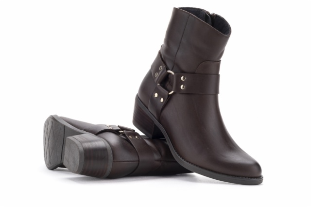BOTIN COWBOY PIEL MARRON PISO DAKOTA