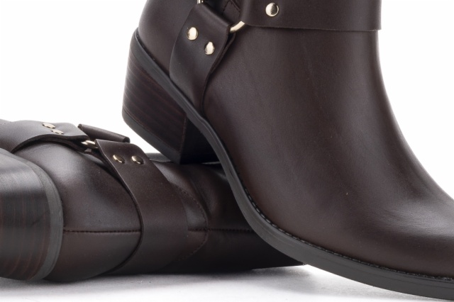 BOTIN COWBOY PIEL MARRON PISO DAKOTA