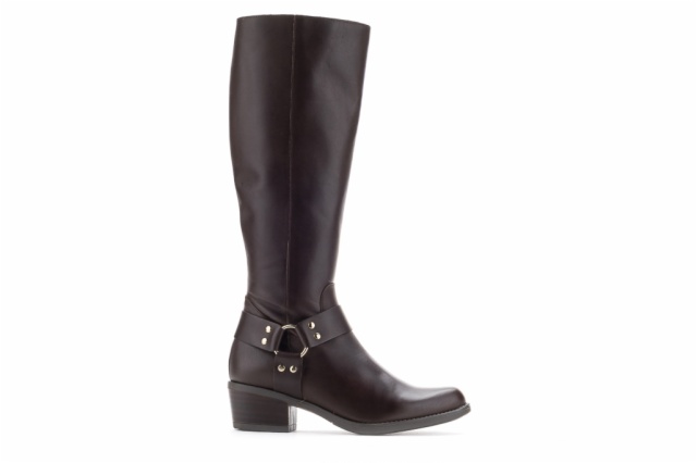 BOTA COWBOY PIEL MARRON PISO DAKOTA