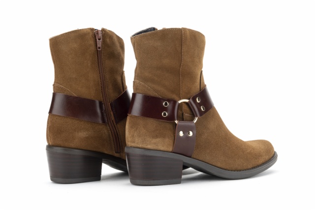 BOTIN COWBOY SERRAJE TOSTADO PISO DAKOTA