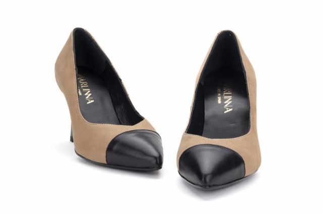 ZAPATO SIERRA NEGRO-TAUPE