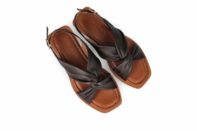 SANDALIA FLORENCIA MARRON MIREN