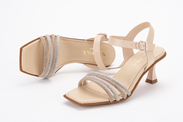 TACONES CHAMPAGNE DALIDA