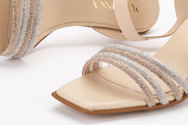 TACONES CHAMPAGNE DALIDA