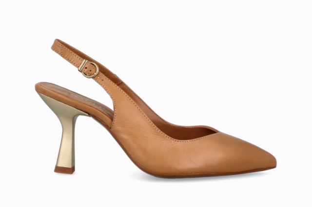 ZAPATOS TACÓN FLORENCIA CAMEL