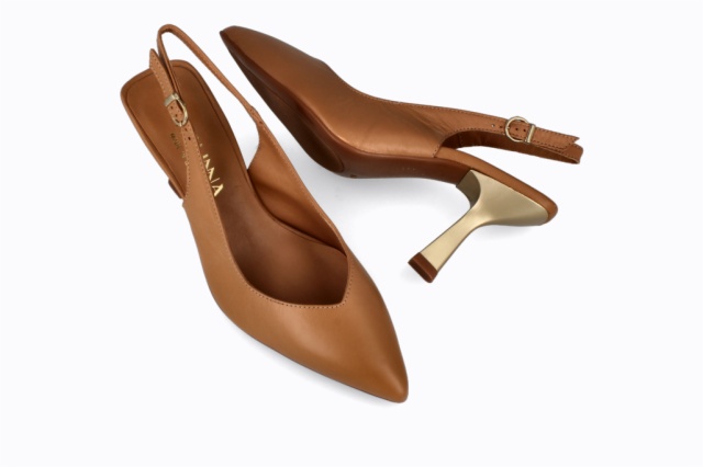 ZAPATOS TACÓN FLORENCIA CAMEL