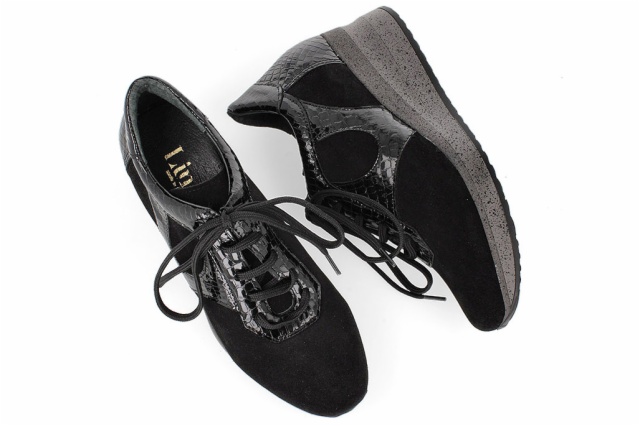 BOTÍN VELVET NEGRO MICHIGAN