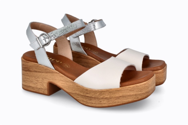 SANDALIAS VELVET PLATA ABRIL