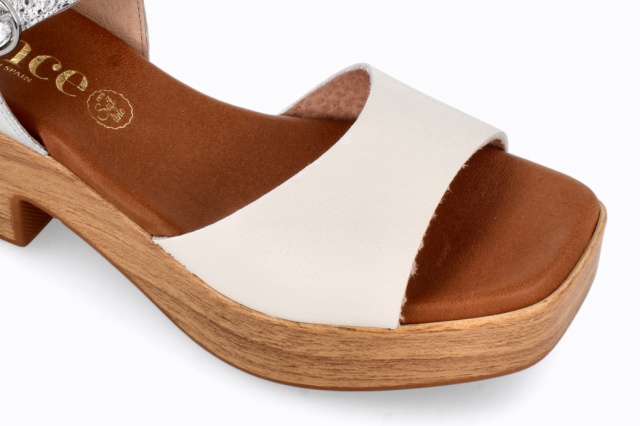 SANDALIAS VELVET PLATA ABRIL