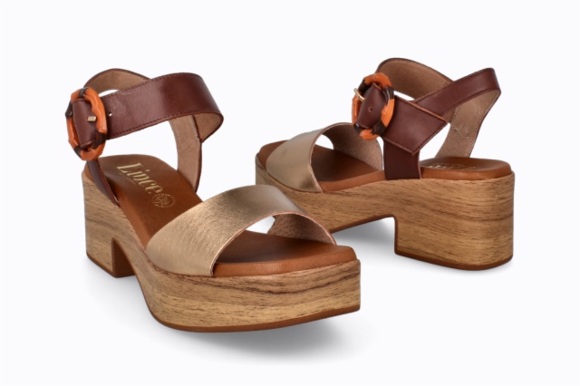 SANDALIAS BRONCE ABRIL