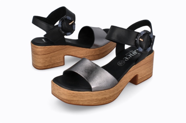 SANDALIAS PLOMO ABRIL