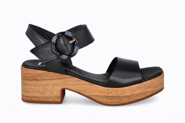 SANDALIAS VELVET NEGRO ABRIL