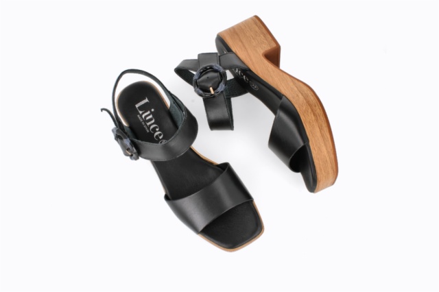 SANDALIA FLORENCIA NEGRO